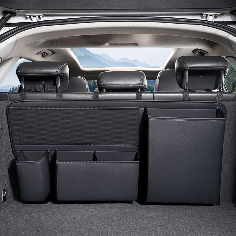 car trunk organizer, car storage, car accessories, high quality organizer, multiple compartments, trunk storage solution, Australia car organizer