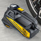 Black CaRSun Tire Inflator Portable Air Compressor LED Light Tire Inflator DC 12V
