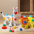 wooden animal building toy, kids tool set, educational toy Australia, preschool construction toy, creative play for children, gift for boys and girls, non-toxic wooden toys - Multi - Size JHTOY-354
