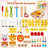 wooden animal building toy, kids tool set, educational toy Australia, preschool construction toy, creative play for children, gift for boys and girls, non-toxic wooden toys - Multi - Size JHTOY-354