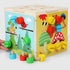 wooden toolbox, animal themed toy, building set, kids construction toy, fine motor skills, creative play, educational toy, birthday gift, Children's Day gift, Australian toy - Multi - Size 6
