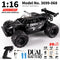 1:16 metal RC car, high-speed drifting, off-road racing car, boys toy car, 2.4GHz remote control, outdoor play toy, drift car, remote control car for kids, Australian toy - Black - Size variable speed