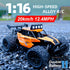 1:16 metal RC car, high-speed drifting, off-road racing car, boys toy car, 2.4GHz remote control, outdoor play toy, drift car, remote control car for kids, Australian toy - Turquoise - Size variable speed