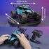 1:16 metal RC car, high-speed drifting, off-road racing car, boys toy car, 2.4GHz remote control, outdoor play toy, drift car, remote control car for kids, Australian toy - Turquoise - Size variable speed