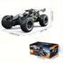 2.4G remote control car, high-speed off-road car, remote control toy for kids, four-wheel drive car, RC car with lights, outdoor toy Australia, gift for kids - Black - Size Dual-batteries
