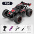 2.4G remote control car, high-speed off-road car, remote control toy for kids, four-wheel drive car, RC car with lights, outdoor toy Australia, gift for kids - Green - Size Dual-batteries