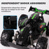 2.4G remote control car, high-speed off-road car, remote control toy for kids, four-wheel drive car, RC car with lights, outdoor toy Australia, gift for kids - Red - Size Dual-batteries