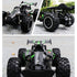 2.4G remote control car, high-speed off-road car, remote control toy for kids, four-wheel drive car, RC car with lights, outdoor toy Australia, gift for kids - Red - Size Dual-batteries