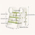 White children's washing stairs, kids bathroom steps, toddler step stool, bathroom stool for kids, child hygiene steps, kids self-care steps, bathroom ladder for kids