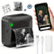 Portable Photo Printer Wireless Photo Printer Black And White Photo Printer - Black - Size 01