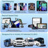 65W PD 12V USB Outlet for Laptop - Car Charger Socket Multi Port USB Outlet Quick Charge3.0 18W with Power Switch Long