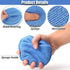 Microfiber Wax Applicator Pads, Car Wax Applicator with Finger Pocket, Buffing & Detail Polishing Foam Pads for Car Cleaning and Fine Polishing (5 inch, 6 Pack)