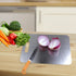 Titanium Cutting Board for Kitchen, Food-Grade 304 Stainless Steel Cutting Board, Suitable for Meat, Fruits and Vegetables (15.1 × 11 inches and 13.4 × 9 inches)