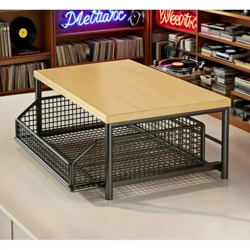 Modern Kitchen Microwave Shelf with Drawer: Sturdy and solid structure, designed to save counter space for storing appliances, utensils, dishes, and household items. Minimalist design suitable for 1000+ scenarios, chosen by 1000 households, WHITE