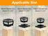 Solar Post Cap Lights 6‑Pack – LED, Dusk‑to‑Dawn, IPX4, Nickel Battery