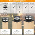 Solar Post Cap Lights 6‑Pack – LED, Dusk‑to‑Dawn, IPX4, Nickel Battery