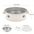 White Black Portable Barbecue Grill Stainless Steel Grill Desktop Grill Camping Grill