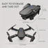 **E88 PRO All-in-One Gesture-Controlled Aerial Drone | Dual Adjustable HD Cameras + 3-Speed Wind Resistance + Touch-Free Operation, Smart Tracking with One-Click Editing, Perfect for Beginners and Outdoor Creativity**