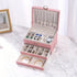 White High-end Jewelry Storage Box for Necklaces, Earrings, Ear Studs, Bracelets, Rings, Exquisite Accessories, Gold, and Jewelry – Large Capacity, Ideal as a Gift for Mother’s Day, Father’s Day, Teacher’s Day, Halloween, Thanksgiving, and Christmas.