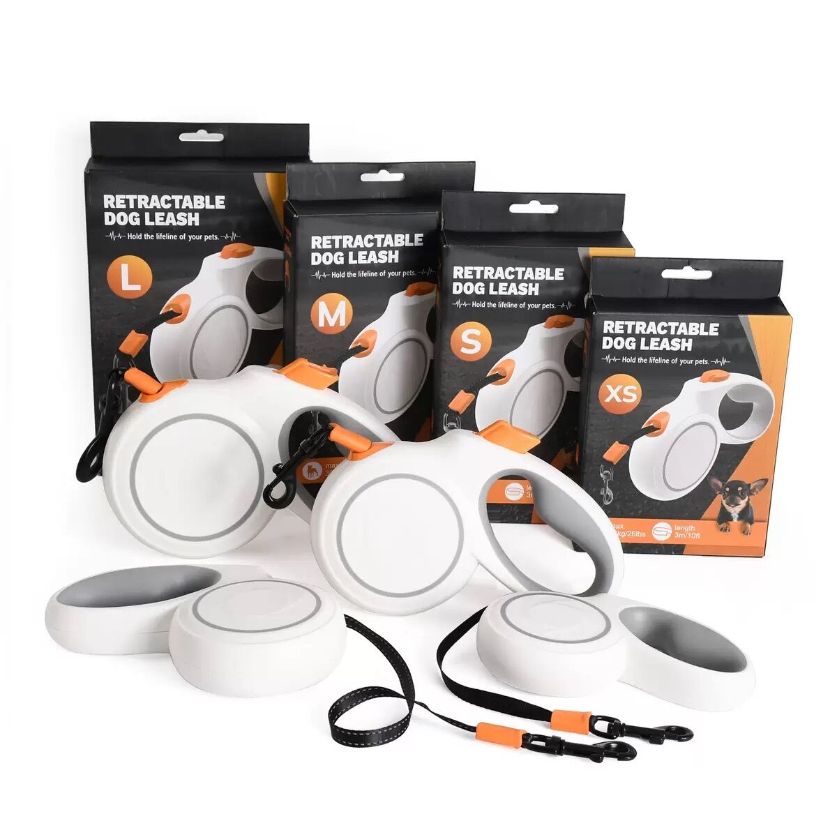 Safe Dog Walking: Anti-Pull Leash with Quick Stop for Aussie Pets Christmas gift  Rope length（5m/16.4ft）