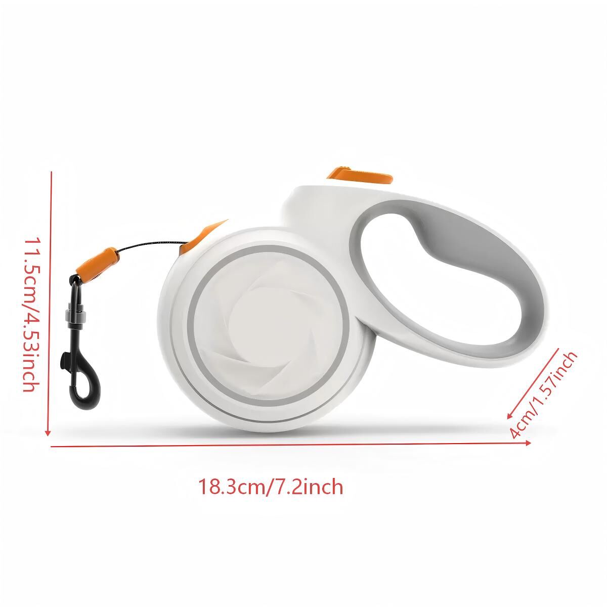 Safe Dog Walking: Anti-Pull Leash with Quick Stop for Aussie Pets Christmas gift  Rope length（5m/16.4ft）