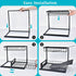 Kitchen sink storage box, pull-out cabinet storage box 2-layer sliding sink rack cabinet storage rack, kitchen bathroom cabinet sink drain storage pull-out frame