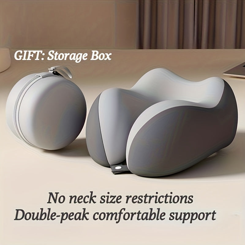 GIFT Dual-Peak Comfort Storage Box: Innovative dual-peak support system, neck-size restriction-free design, integrating comfortable bearing with smart storage, suitable for multiple scenarios, making storage a thoughtful daily comfort experience.