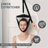 Portable neck stretcher for home use, medium tension with polyamide material, 360° rotation and 2-point connection, suitable for travel and home use to relieve neck pain