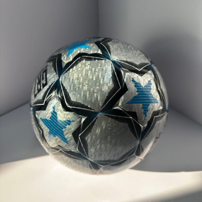 A competition training collection Christmas Boxing Day gift prize football PU mirror material fitting technology explosion-proof wear-resistant (net bag+air needle+pump) 5th soccer