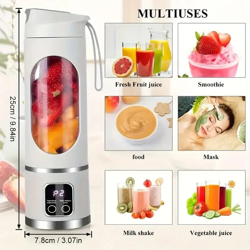 Enjoy powerful, effortless mixing for daily nutrition and on-the-go refreshments. Compact, easy to operate, and perfect for active lifestyles.