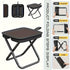 Outdoor One-Second Quick-Open Lightweight Folding Stool | 150KG High Load-Bearing | Portable Camping Chair, Picnic & Fishing Seat | Sturdy & Stable, Packable into Backpack | Essential for Travel