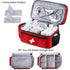 Red Blue First Aid Kit Bag Emergency Medical Storage High-Quality First Aid Bag