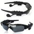 Bluetooth Sunglasses with Integrated Earphones for Audio