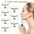 Rechargeable facial and neck skincare device, 7 modes, USB charging, vibration heating massage, ergonomic design, suitable for home use - ideal gift for women, daily skincare assistant, digital display function, skincare tool, must-have for beauty enthusi