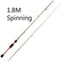 Ultra-light carbon micro-mouthe lures UL 1.8m ultra-soft solid straight handle slightly far-casting whitefish fishing rod