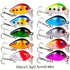 Proberos 20-piece fishing tackle set | hard bait set, suitable for striped bass and bass | scoop hook lure, minnow lure, jumper, pencil-shaped swim bait, fish hook, sea bass lure