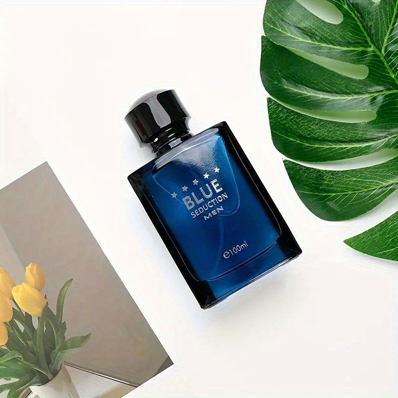 100ml men's light perfume, refreshing and lasting woody fragrance perfume, suitable for date and daily life cologne, is a perfect gift for men's father's day gift