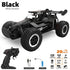 All terrain electric toy car, 1:16 scale model car, 2.4GHz R / C off-road car, top speed of 20 km / h, with headlights and shock absorbers, suitable for birthday gifts for boys over 3 years old