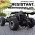 All terrain electric toy car, 1:16 scale model car, 2.4GHz R / C off-road car, top speed of 20 km / h, with headlights and shock absorbers, suitable for birthday gifts for boys over 3 years old