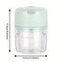 PINK Mini Electric Garlic Chopper, Meat Grinder, and Vegetable Chopper, USB Rechargeable Mini Food Blender, Efficient Small Food Processor, Suitable for Ginger, Chili, Fruits, and Meat