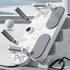 (WHITE)Three-in-One Training Board: Push-Ups, Planks & Resistance Band Workouts — Your All-in-One Home Fitness Solution