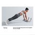 (WHITE)Three-in-One Training Board: Push-Ups, Planks & Resistance Band Workouts — Your All-in-One Home Fitness Solution
