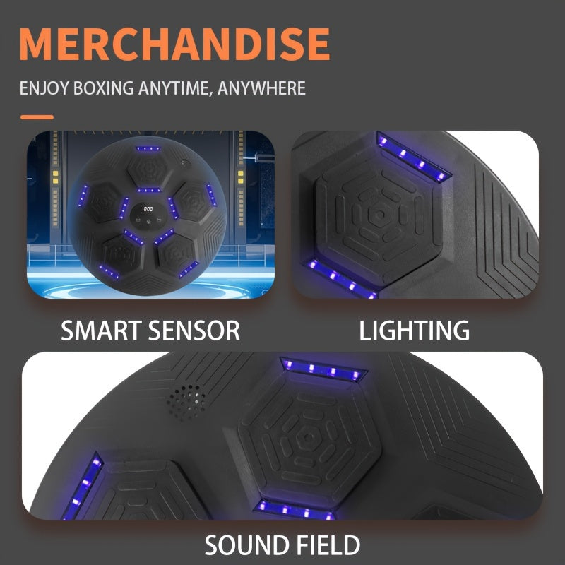 Smart Boxing Training Device: 18 Music Modes + Adaptive System + Minimalist Wall Mount, Creating a Professional-Grade Immersive Home Fitness Experience
