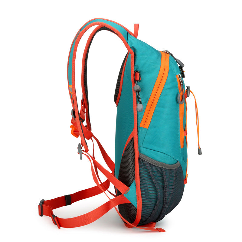Hunan color-Capacity Storage Backpack, featuring a main compartment with multiple organized pockets for efficient item arrangement. Ideal for daily commuting and short trips, offering practical and convenient storage solutions.