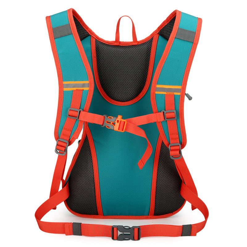 Hunan color-Capacity Storage Backpack, featuring a main compartment with multiple organized pockets for efficient item arrangement. Ideal for daily commuting and short trips, offering practical and convenient storage solutions.