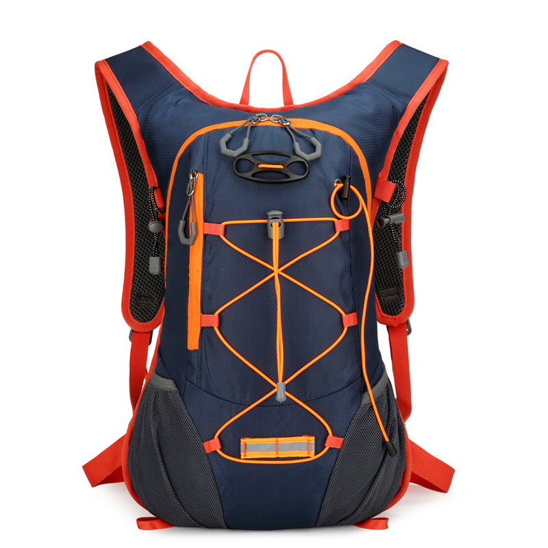 Drak bule Large-Capacity Storage Backpack, featuring a main compartment with multiple organized pockets for efficient item arrangement. Ideal for daily commuting and short trips, offering practical and convenient storage solutions.
