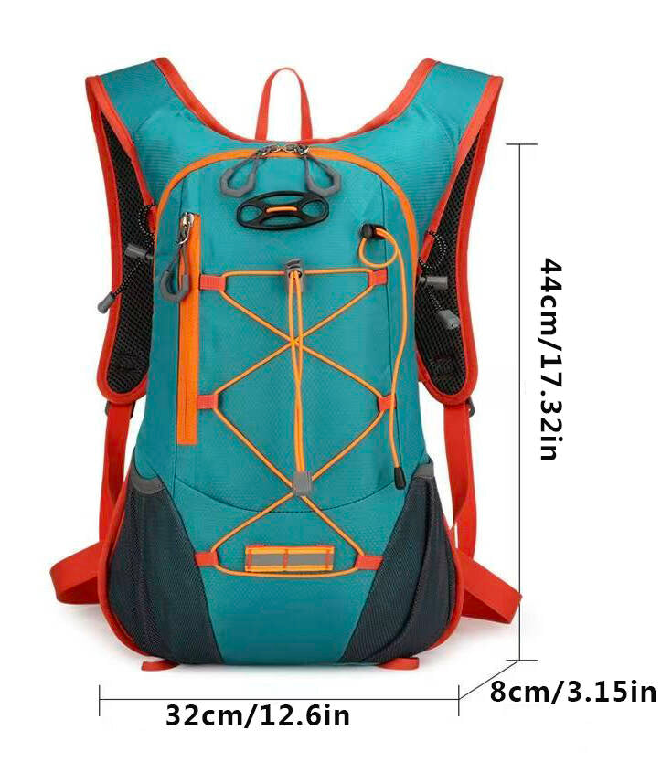 Grey Large-Capacity Storage Backpack, featuring a main compartment with multiple organized pockets for efficient item arrangement. Ideal for daily commuting and short trips, offering practical and convenient storage solutions.