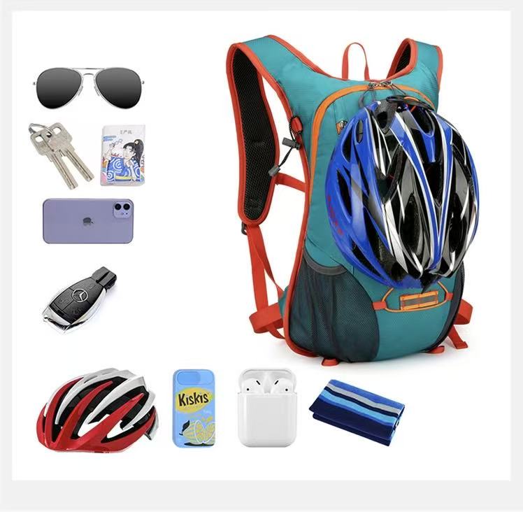 Grey Large-Capacity Storage Backpack, featuring a main compartment with multiple organized pockets for efficient item arrangement. Ideal for daily commuting and short trips, offering practical and convenient storage solutions.