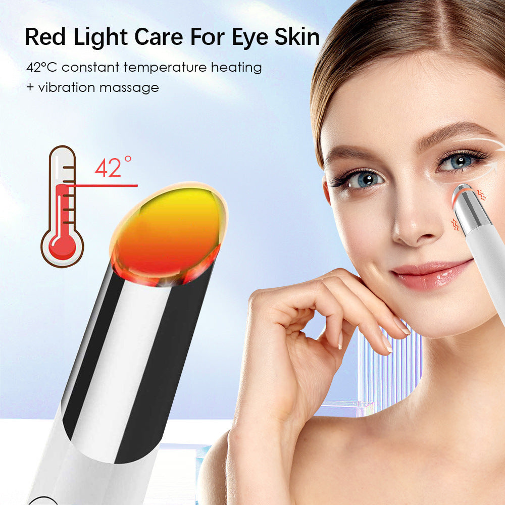 Blue Light Eye Beauty Device｜Four Core Functions in One Device: Blue Light Disinfection and Sterilization, High-Frequency Vibration Massage, Reduction of Oil Secretion, Lightening of Eye Bags and Dark Circles