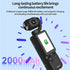 BLACK**4K HD 180° Rotating Anti-Shake Action Camera｜1.9-Inch Screen + 2000mAh Battery, Compact & Portable Vlogging & Travel Companion — Streamlined Design, Durable, Ideal for Content Creators & Holiday Gifting**